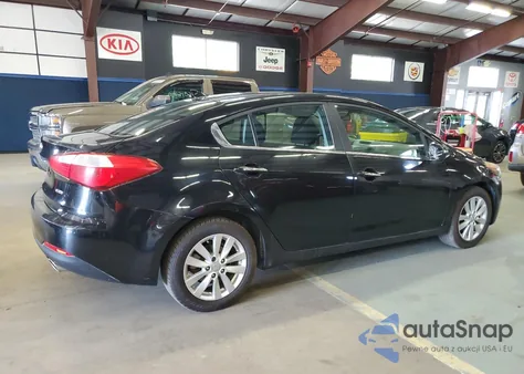 2014 Kia Forte Ex z USA, uszkodzony, nr VIN KNAFX4A87E5128292